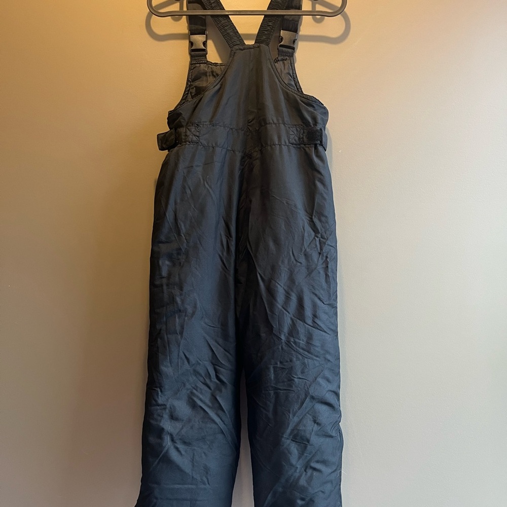 American Sports Black Snow Bib Overalls snow pants kids 5